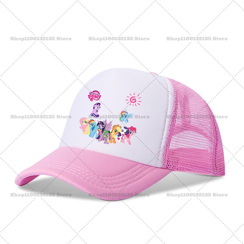 My Little Pony Girl Boy Baseball Cap Kawaii Sun Hat Parent Children Couple Women Casual Outdoor Hats Peaked Cap Birthday High Quality Gift