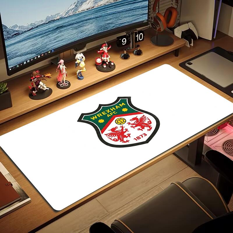 Wrexham AFC Mouse Pad Large Gaming Table Cushion Non-slip Laptop Tablet Big Mousepad XXL Mat Mini PC Playmat With Lock Edge_xia