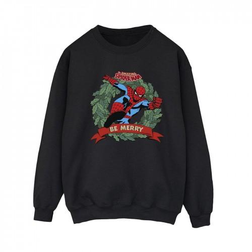 The Amazing Spider-Man Womens/Ladies Be Merry Sweatshirt