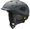 Шлем Защитный Smith Nexus MIPS Mate Slate-black Серый/черный