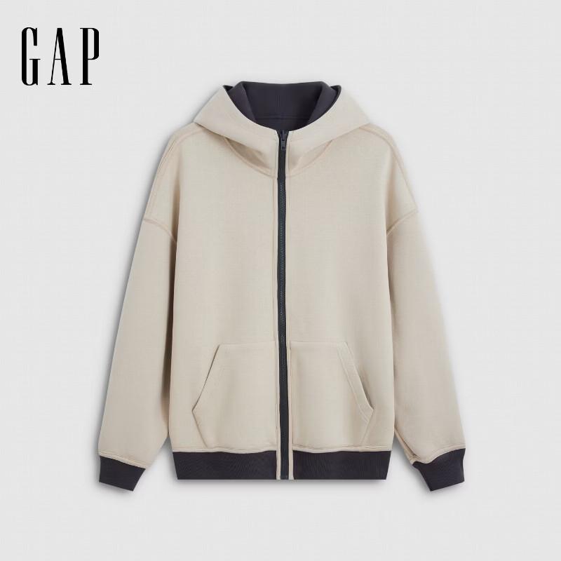 Gap Unisex Reversible Hooded Sweatshirt Jacket