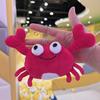 Internet Celebrity Crayfish Plush Keychain: Marine Themed Home Decor Pendant