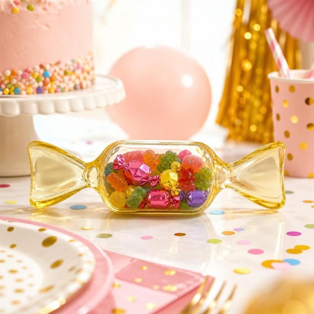 10pcs Party Decor Earrings Jewelry Box Transparent Candy Container Cute Mini Candy Box Wedding