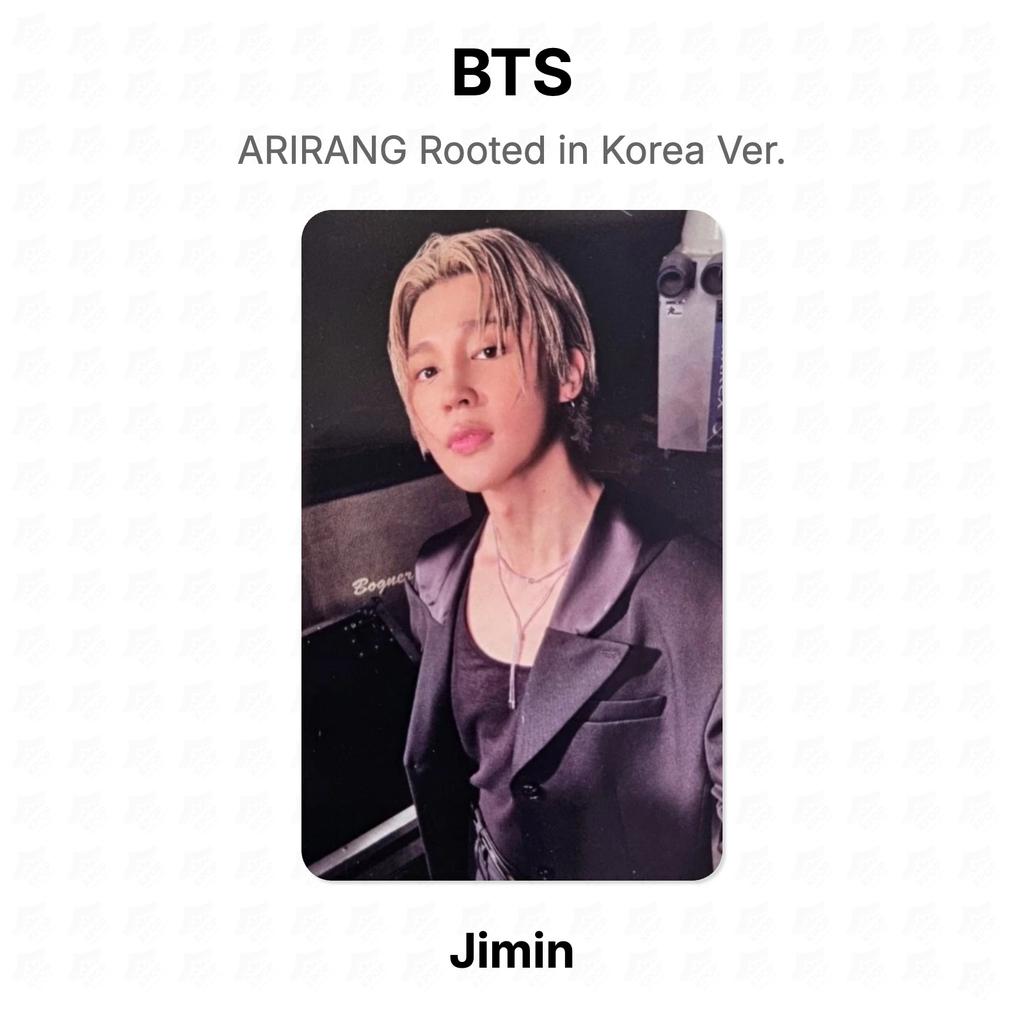 BTS ARIRANG Radicato in Corea Ver. Fototessera ufficiale