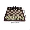 Chess Game Set Gifts Professional for Children Portable Multifunctional Educational Toy Folding