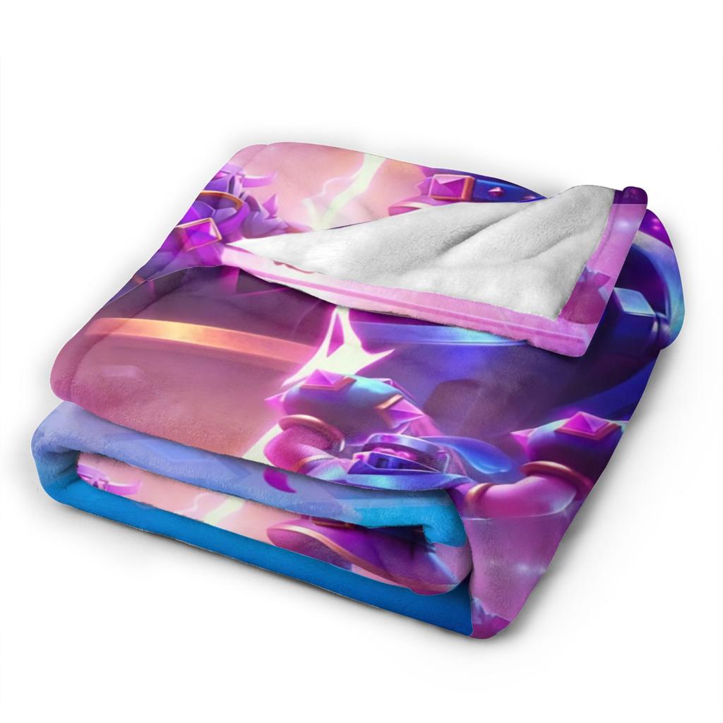 Clashes Royaleds Game Blankets  Fuzzy Funny Warm Throw Blanket for Bedspread Decoration