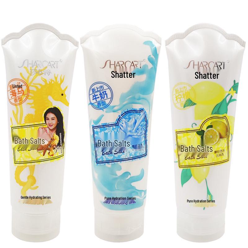 Shakate Bath Salts 320g - Milk, Rose, Lemon & More Flavors