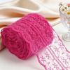 Water Soluble Lace 4cm Width Ideal For Clothing Sewing Craft Projects And Decorative Use Polyester Fabric