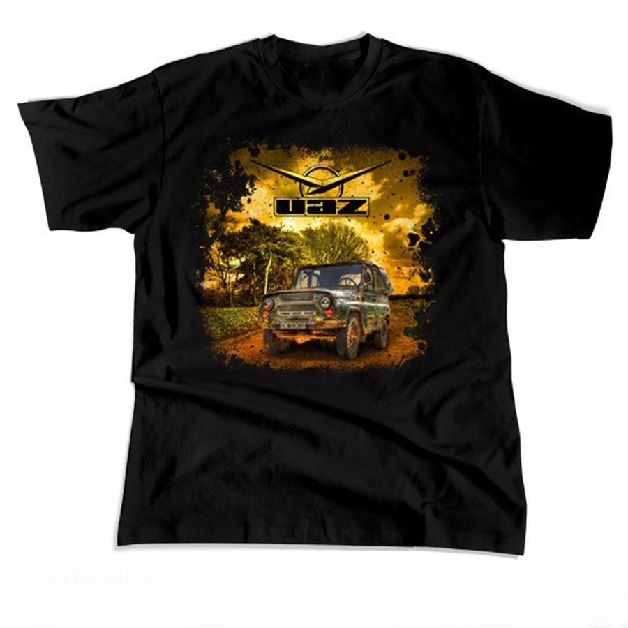 

Soviet UAZ-469 Military Off-road Vehicle T-Shirt Short Sleeve Casual 100% Cotton O-Neck Summer Mens T-shirt New Size S-3XL - ... S разноцветный