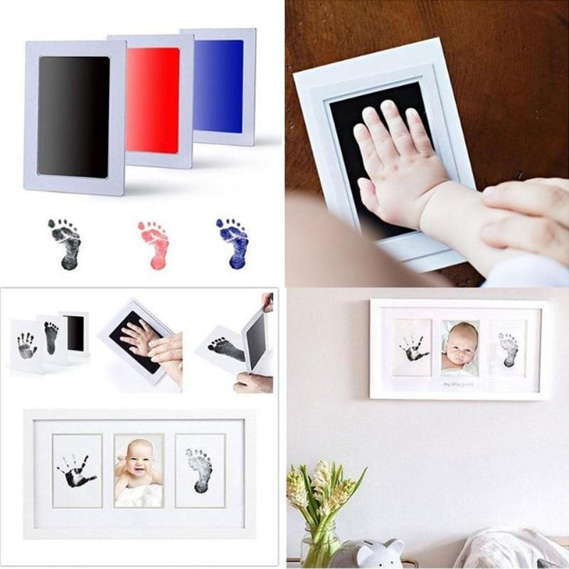 Kaufe 1pc NonToxic Baby Handprint Footprint Disposable Safe Infant