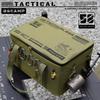 30L/42L/56L Insulated Waterproof Tactical Camping Bag Foldable Outdoor Picnic Tableware Storage Box Large Capacity Field Cookwar