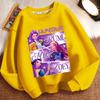 Children's Witch Hunt Team Round-neck Hoodies for Autumn and Winter, Long-sleeved Casual Jackets for Boys and Girls