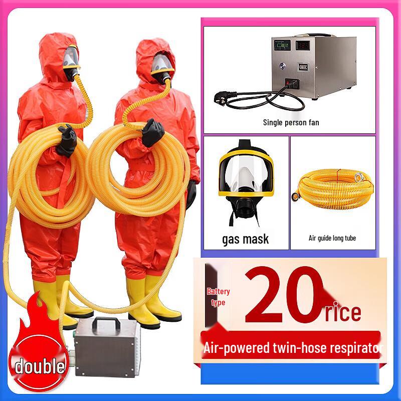 

Jundingying Electric Air-Fed Dual Respirator System