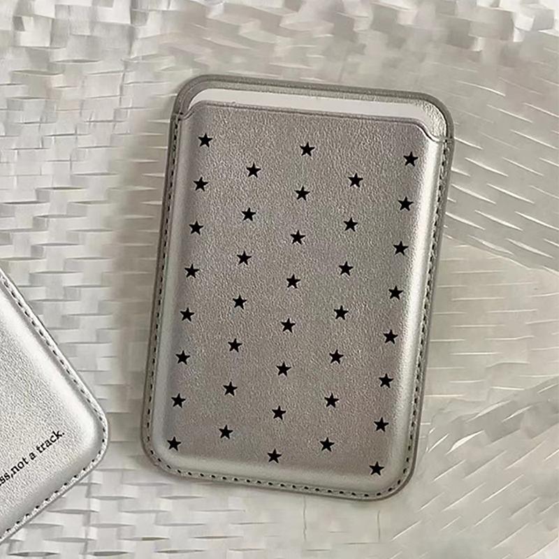 Süßer Schleifen-Schmetterling Perlen Handy-Rückseite Kartenetui Für Ausweis Bankkarte Für Magsafe Für iPhone Handy-Kartenhalter Halterung