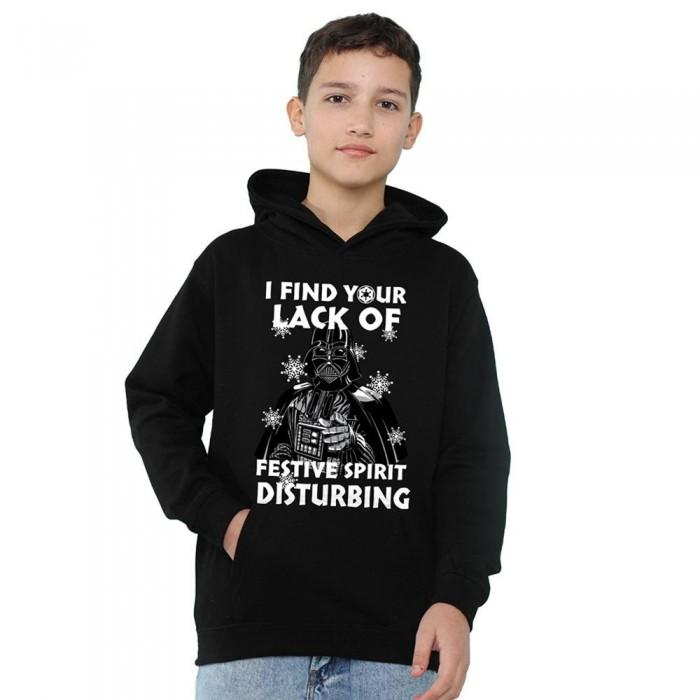 Star Wars Childrens/Kids Lack Of Spirit Darth Vader Christmas Hoodie