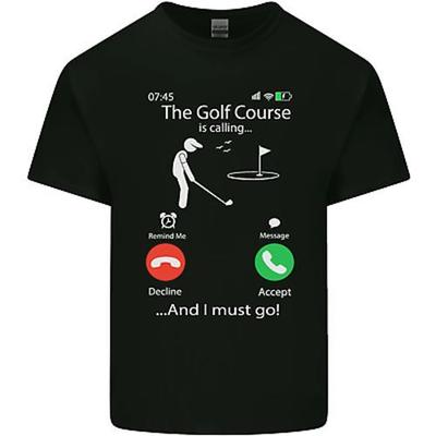 26 Golf Is Calling Golfer Golfing Funny Mens Cotton T-Shirt Tee Top Unisex T-Shirt