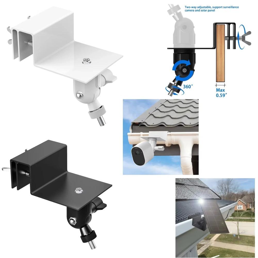 Rain Gutter Bracket for Arlo Pro/2/3/4/HD/Light/Ultra/Ultra 2/Go 2/Eufycam E/2C/2C Pro/2 pro/E20 E40