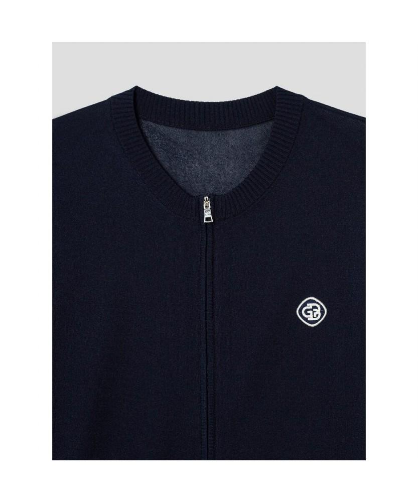 BEANPOLE GOLF Women'S Sheer Full-Zip Cardigan - Navy