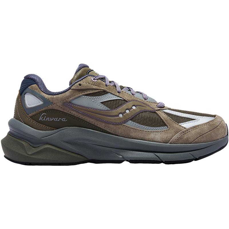 Saucony KINVARA PWR Unisex Retro Casual Cushioned Running Shoes