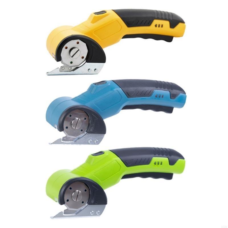 Cordless Electric Scissors Rechargeable Cardboard Cutter with LED Light Box Cutter For Fabric Paper Cardboard Carpet