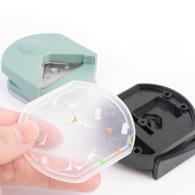 Corte de papel e arredondamento cortador de canto cortador de plástico pvc máquina fabricante de filme aparador de papel escritório empresa acessórios