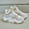 ins Korean version of the new velvet high-top dad shoes women's winter warm student sports and leisure shoes C-6602