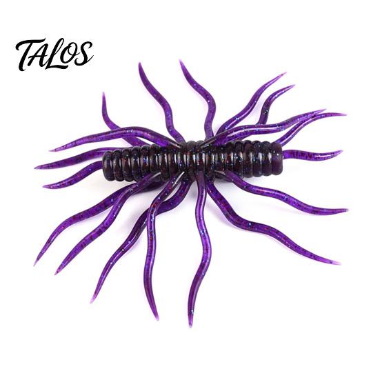 Bass Fishing Tackle 1/3/5Pcs 9.5cm/9g Floating Soft Lure with Multi-Tentacles, Realistic Topwater Baits Bionic Bait, Artificial Swimbait for