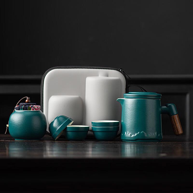 Chaxun Coarse Pottery Travel Tea Set