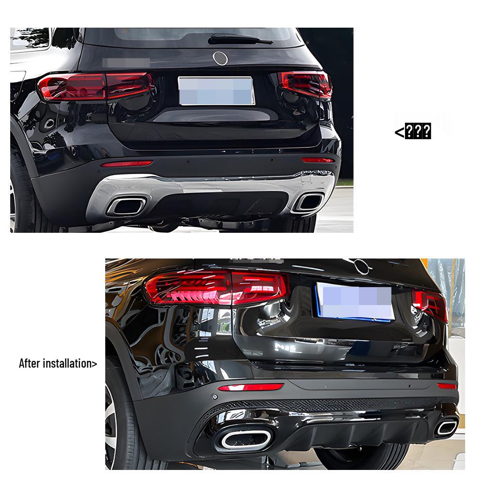 Mercedes-Benz (2020+) GLB-Class X247 Rear Diffuser with Tailpipes - Quality Assured Upgrade