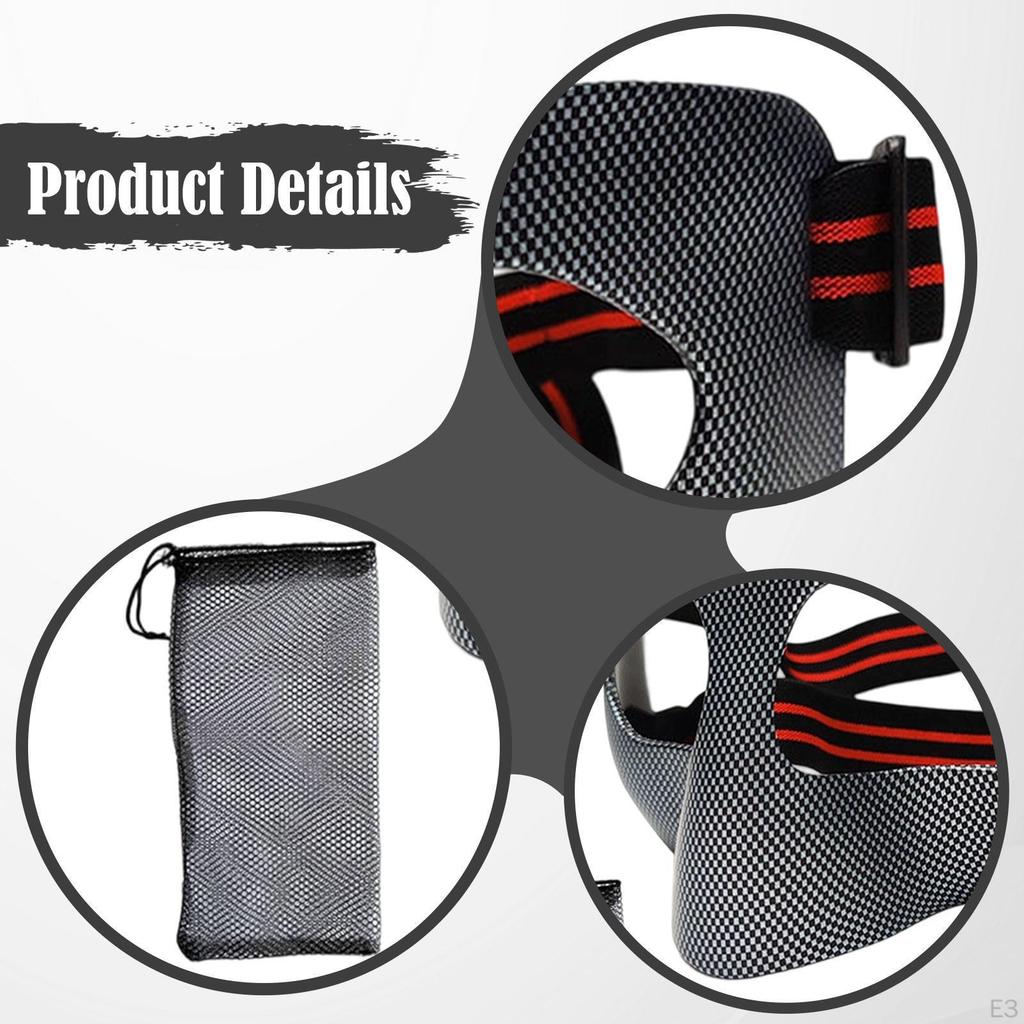 Protector Nas Față Curea Elastică Ajustabilă pentru Adulți Protector Sală de Gimnastică Fotbal