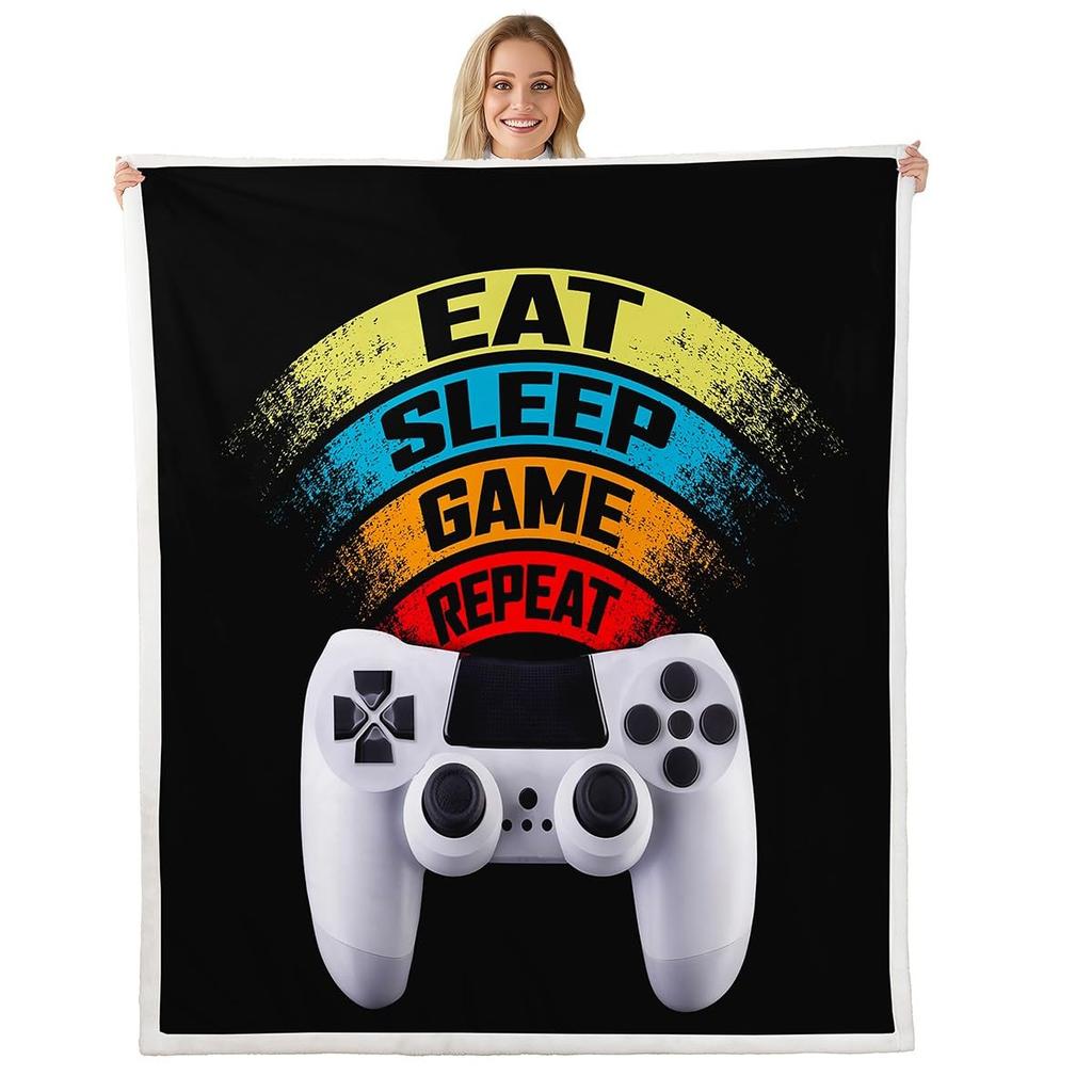 Equipment Trucks Sherpa Blanket Kids Boys Excavators Fleece Throw Blanket for Bed Sofa Couch Children Green Vehicle Plush Blanket Soft Const