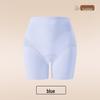 Women's Seamless Ice Silk Safety Shorts - Foundation Color, Invisible, Anti-Exposure, Wear Without Underwear, 3-in-1 Base Layer.