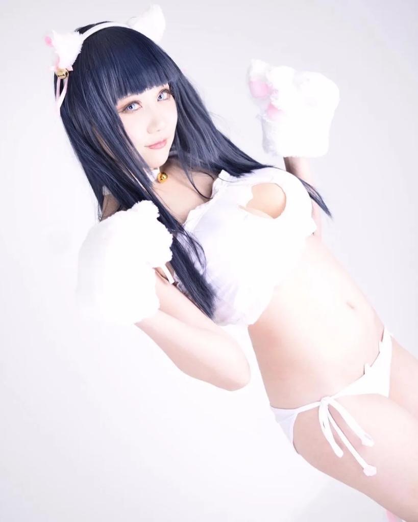 Anime Cartoon Cute Lolita Cat Girls Uniform Bra Brief Nad Neck Ring Set Cosplay Kawaii Women Sexy Lingerie Exotic Underwear