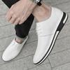 Handmade Genuine Leather Casual Shoes Lace Up Men Outdoor Oxford Jogging Shoes High Quality Men's Skate Shoes Breathable Flats