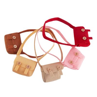 Plush Doll Duck Backpack Messenger Bag Yellow Duck Small Bag