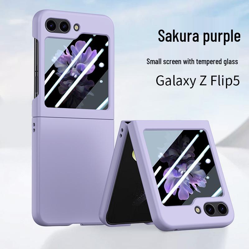 Samsung Z Flip7 Skin-Feel Full-Coverage PC Case for Flip4/5