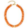 Round Resin Beads Chain Necklaces Chunky Resin Beads Necklace  Summer Vacation