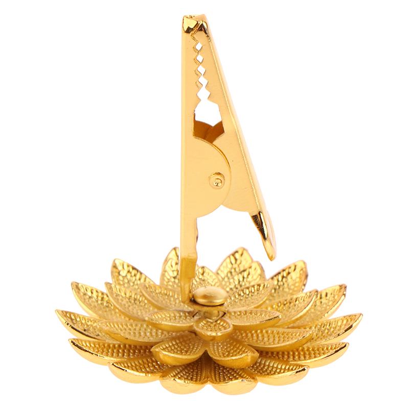 1 יחידה מחזיק מקלות קטורת מיני לוטוס קליפס ריח מבער קטורת חרוטים קטורתייה בית תה בסיס סליל סנדלווד עיצוב בית