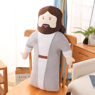 50cm/70cm Pernă Desene Animate Isus Jucărie de Pluș Păpușă de Pluș Moale Cadou de Crăciun