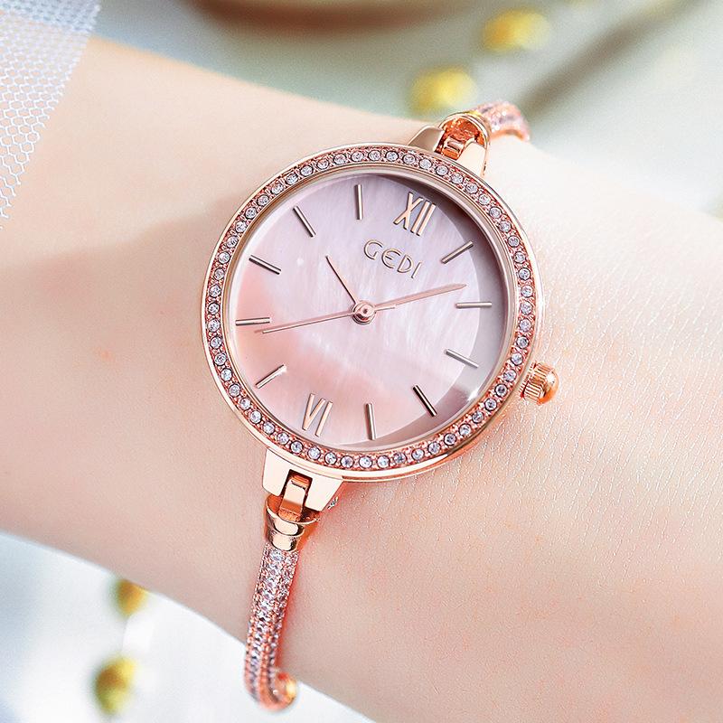 Watch Women S Style Bracelet Small Simple Trendy Temperament Women S Waterproof Quartz Watch