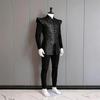 Jon Snow Cosplay Kostyme Game of Thrones Middelaldersk Ridder Vest Halloween Rollespill Svart