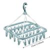 Extra Thick Multi Clip Hanger Heavy Duty Laundry Set Foldable Drip Hanger  Home Use