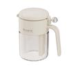 Large Capacity Glass Seasoning Jar 400ml Salt Seasoning Box Sugar and Salt Container  for Home