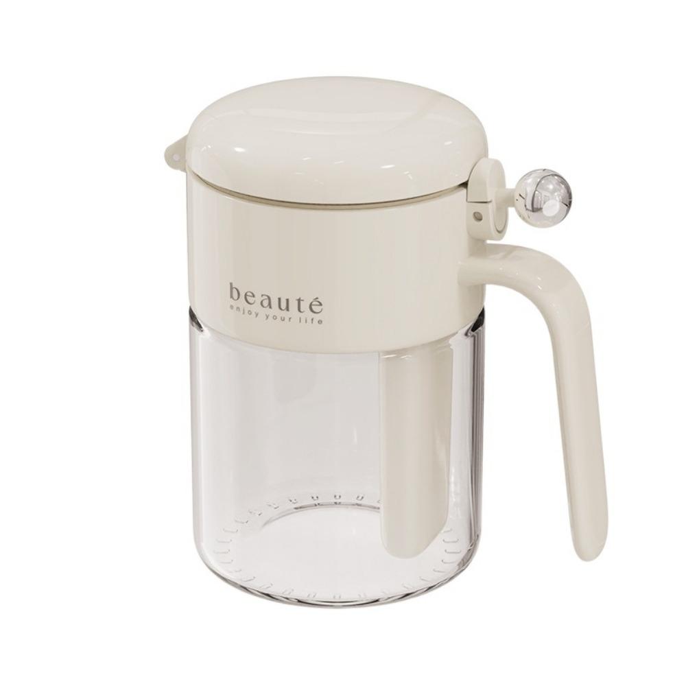Large Capacity Glass Seasoning Jar 400ml Salt Seasoning Box Sugar and Salt Container  for Home