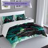 3pcs Custom Name World of Warcraft Bedding Set,Includes 1 Duvet Cover and 2 Pillowcases,All-season Bedroom Decor
