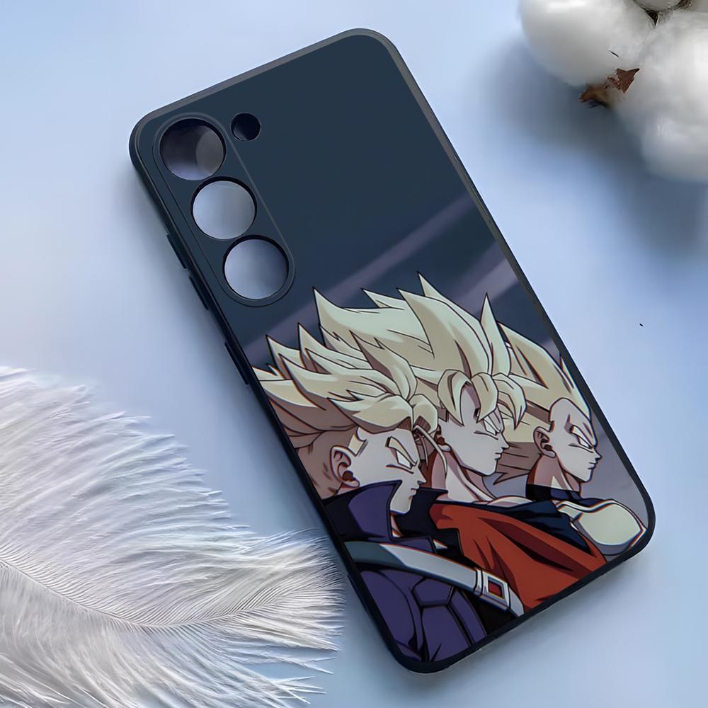 Funda de Teléfono Dragon B-Ball-l Para Samsung S25 Ultra S24 S23 S22 S21 S20 Plus Fe Galaxy A54 A53 A34 A25 Cubierta de Silicona