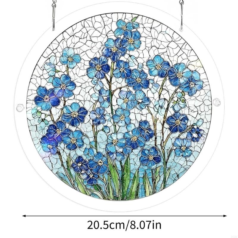 Buntglasfenster Hängendes Puzzle Sonnenfänger Heimdekorationen Acryl-Sonnenfänger