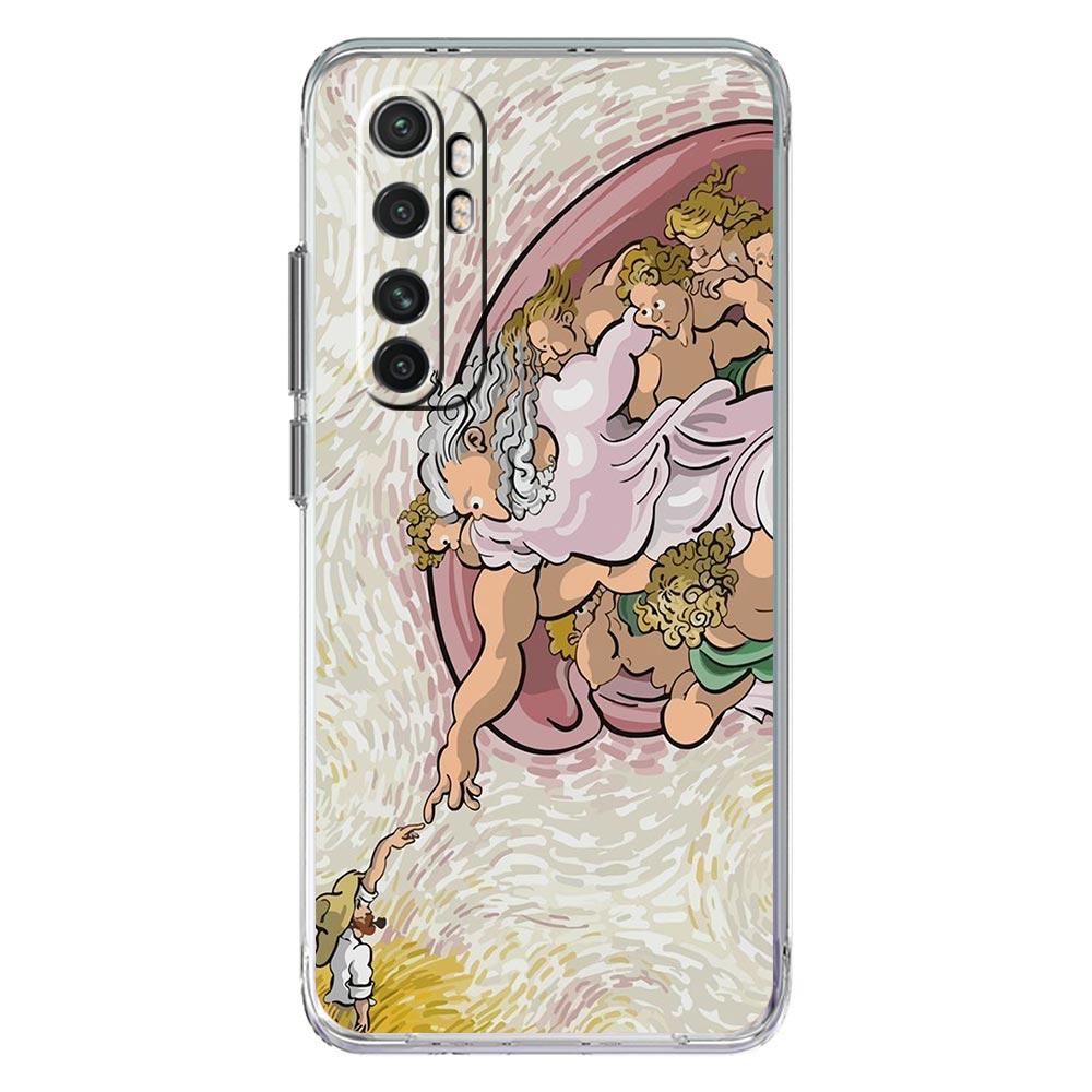 Art Aesthetic Vincent Van Gogh Starry For Xiaomi Poco X3 NFC F3 M3 X4 X5 Pro 5G Phone Case Mi 11 Lite Ultra 11T 11X 12 11i Cover