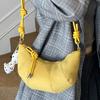 Fashion Horn Bag Women's New Niche Shoulder Bag Messenger Bag High Value Crescent Bag