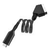 SCART to  Cable Adapter Portable 720P / 1080P Video Audio Converter Cord 3.28ft Length